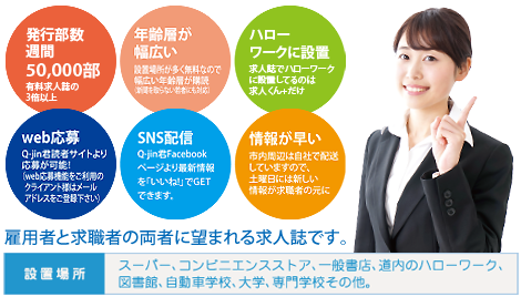 北海道の求人誌「求人君」